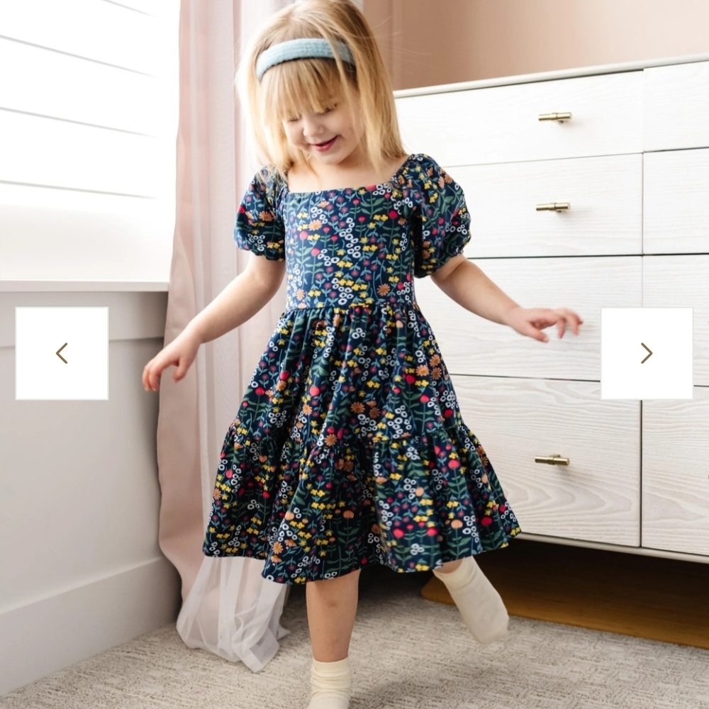 Alice and Ames Juliet Dress in Hanna Floral Size 3t
